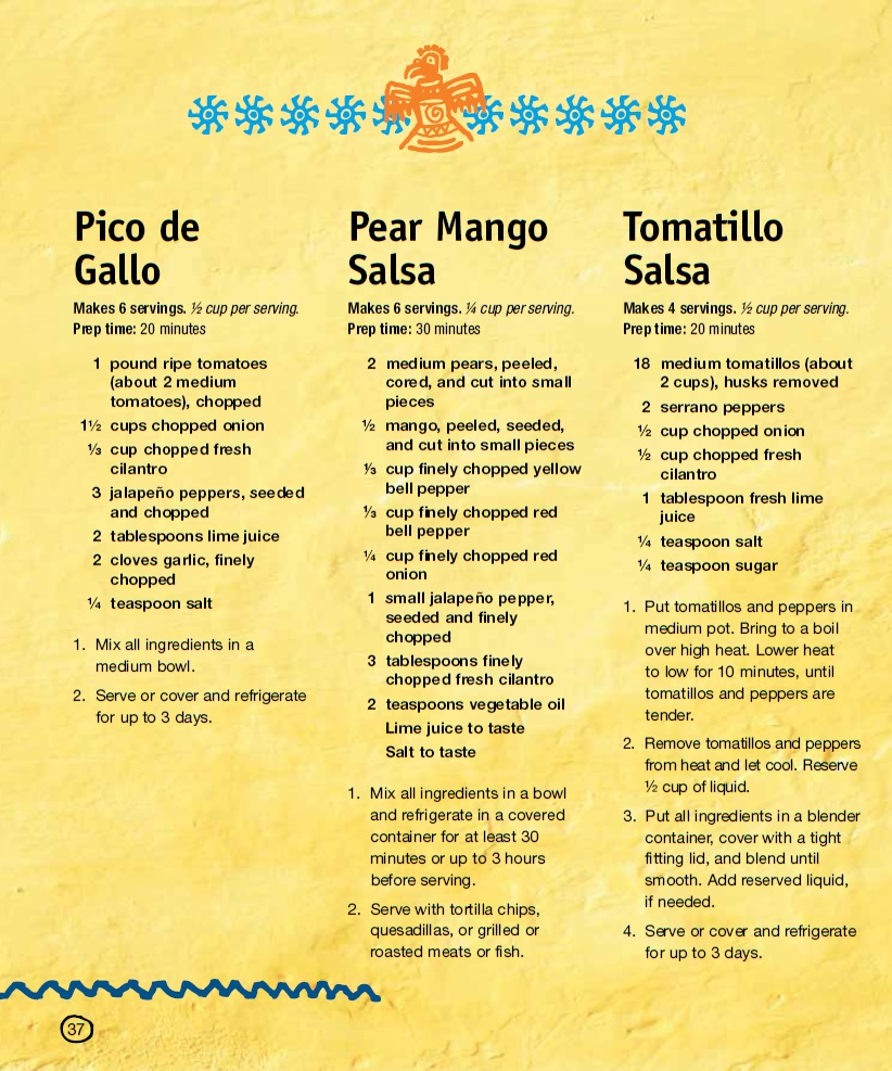 healthy salsa recipes like pico de gallo