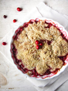 1. Cranberry Pear Crisp