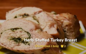8. Herb Stuffed Turkey Breast