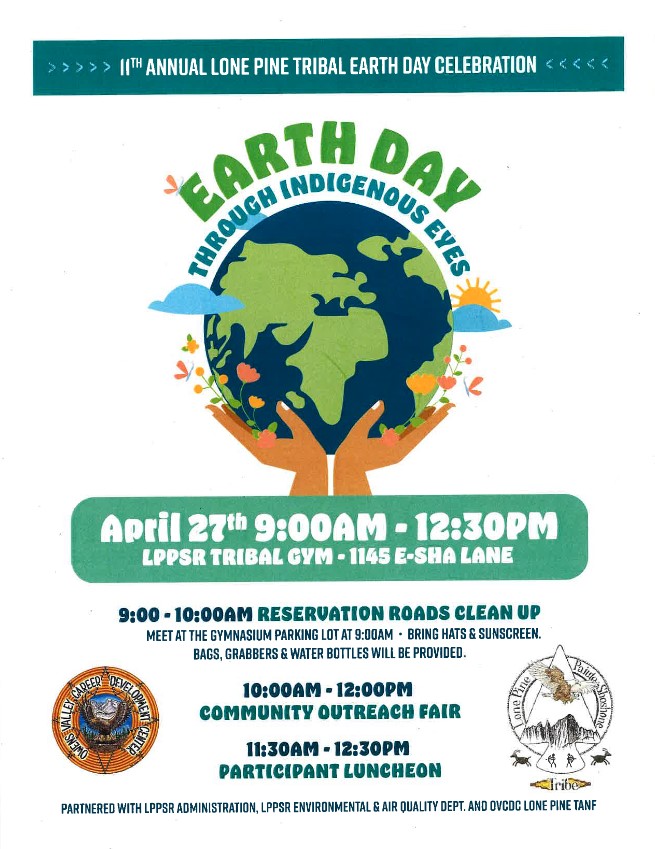 Earth Day Lone Pine Team Inyo